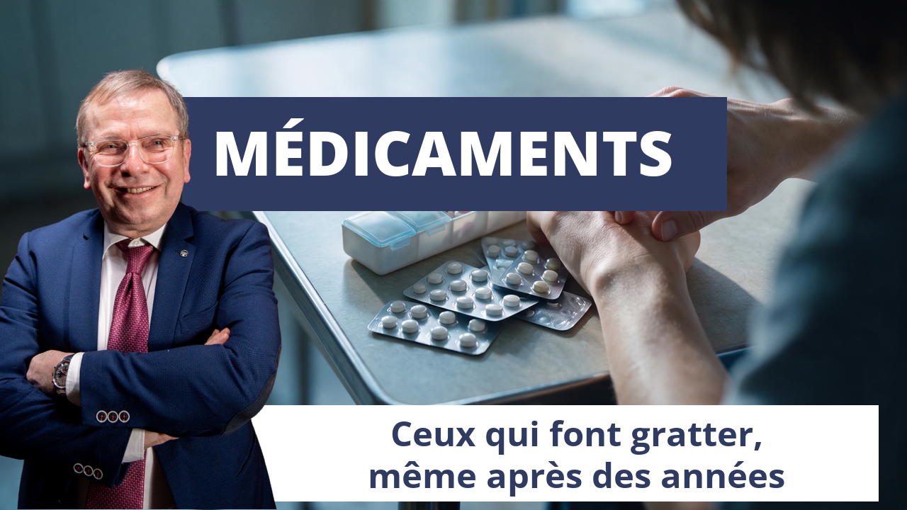 Médicaments : ceux qui font gratter, même après des années